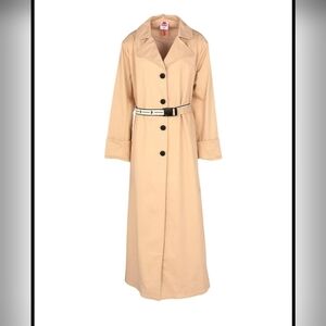 Kappa long trench coat, new,sz Medium